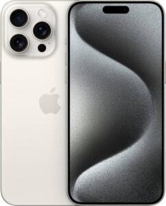 NEU Apple iPhone 15 Pro 128GB 5G Weiß Titan Simfrei Entsperrt Smartphone.