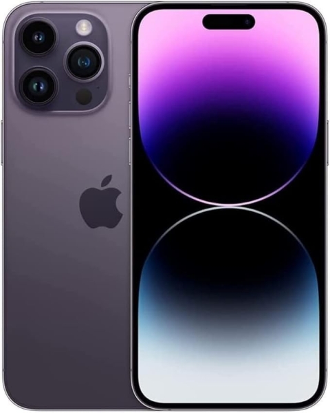 NEU Apple iPhone 14 Pro 256GB 5G Deep Purple Sim frei entsperrt IOS Smartphone.