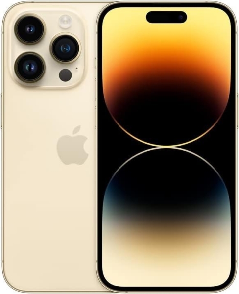 NEU Apple iPhone 14 Pro 128GB 5G Gold Sim frei entsperrt IOS Smartphone.