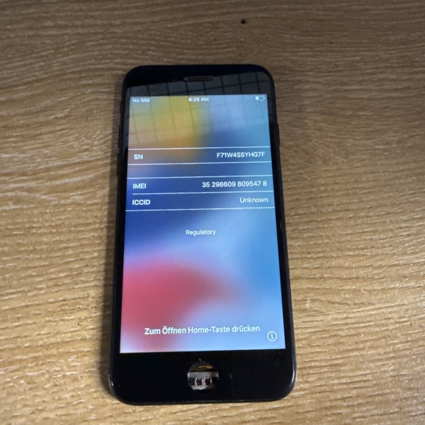 iPhone 7 Schwarz FMI AUS UND HOMEBUTTON FEHLT