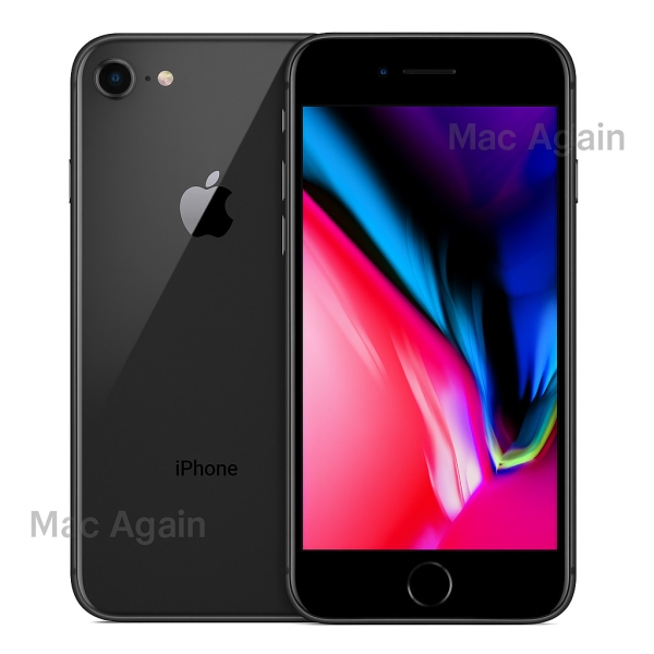 Apple iPhone 8 Smartphone 64GB schwarz entsperrt Handy – Grade A – 90% + Batt