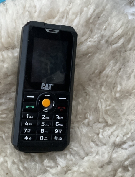 Cat B30 robustes Handy schwarz, entsperrt, Dual SIM