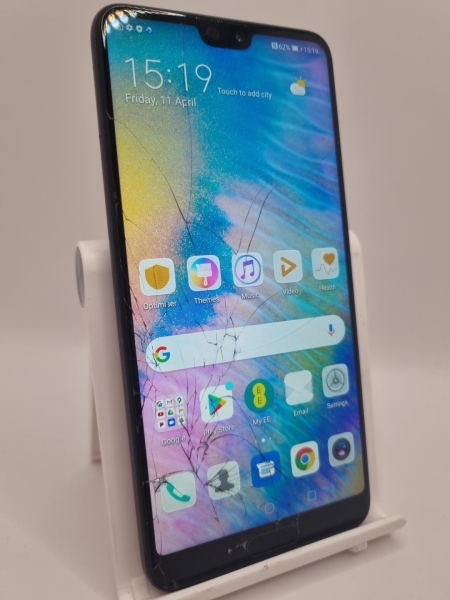 Huawei P20 schwarz entsperrt Dual Sim 128GB 5,8″ Android Smartphone gesprungen