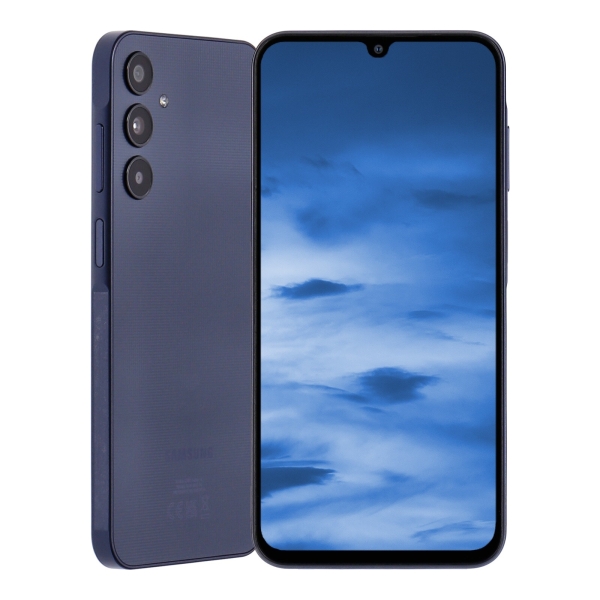 Samsung Galaxy A25 5G Dual-SIM 128GB Blue Black Android Smartphone wie neu