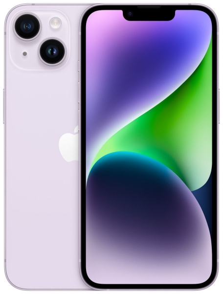 Apple iPhone 14 5G Smartphone 6,1 Zoll Handy SIM frei 256GB lila