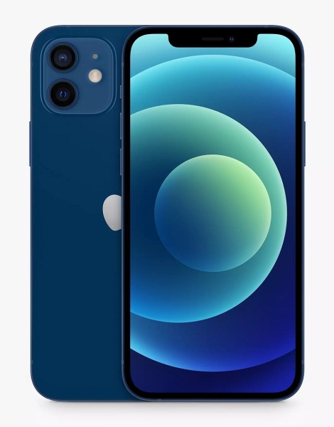 Apple iPhone 12 6,1 Zoll 5G Smartphone SIM frei Handy 128GB blau MGJE3B/A