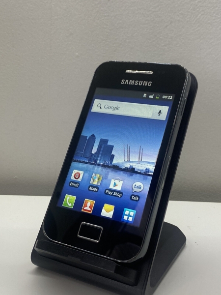 Samsung Galaxy Ace schwarz S5830i O2 gesperrt Smartphone