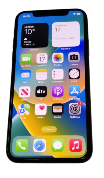 Apple iPhone X 64GB Unlocke 100%BH – Schwarz #48N