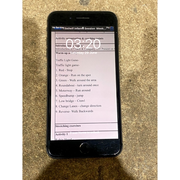 Apple iPhone Smartphone Space Grau Touchscreen Bluetooth WLAN – als Ersatzteilspender