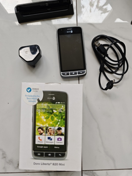 Top Zustand Doro Liberto 820 Mini entsperrt Smartphone