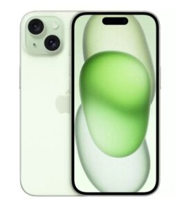 Apple iPhone 15 5G Smartphone 6,1″ Handy SIM frei 256GB grün