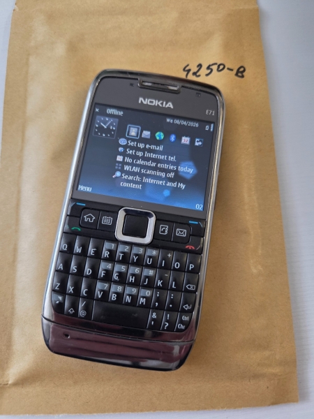 Nokia E71 entsperrtes Handy, WiFi, QWERT-Tastatur