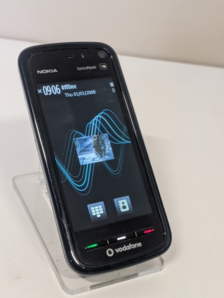 Nokia 5800d XpressMusic Handy, entsperrt, dunkelblau Smartphone