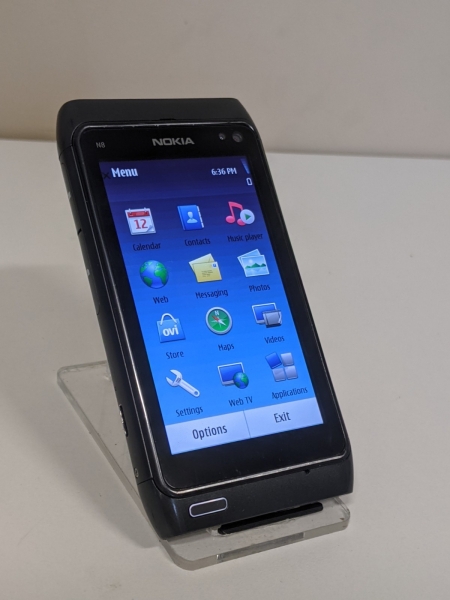 Nokia N8 – schwarz – O2 – funktionstüchtig – klassisches Symbian Smartphone Android