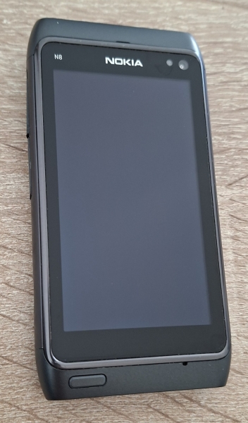 Nokia  N8-00 – 16GB – Dark Gray (Ohne Simlock) Smartphone