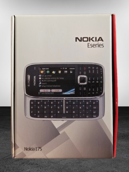 Nokia E75-1 Smartphone in OVP Sammler Handy E Series Top Zustand Silber