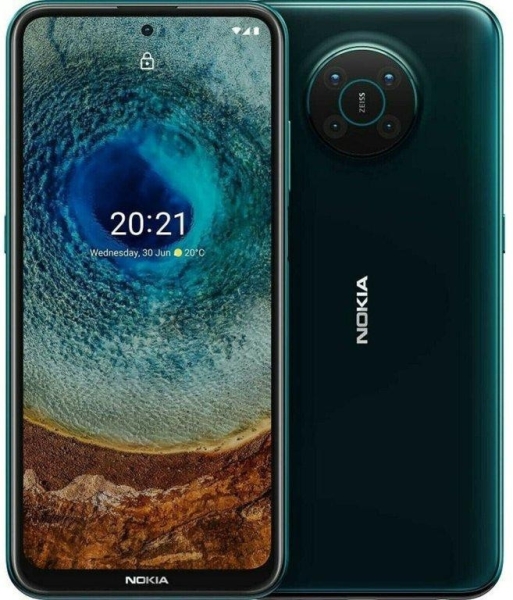 Nokia X10 5G Smartphone 128GB 4GB RAM Dual-SIM Forest Grün ZEISS Kamera Handy