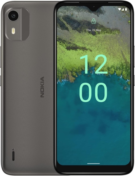 Nokia C22 4G 64GB 2GB 13MP Dual SIM entsperrt Android Smartphone – Midnight Black
