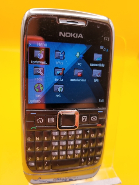 Nokia E71 QWERTY schwarz gesperrt für Vodafone