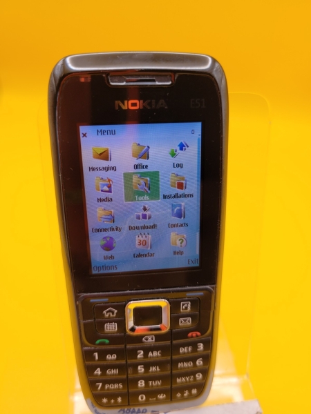 Nokia E51 Smartphone (Vodafone) – Black Steel (Erscheinungsdatum: 11.10.2007)