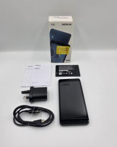 Nokia C02 4G Smartphone 5,45″ 2GB 32GB Dual SIM Android 12 anthrazit #1