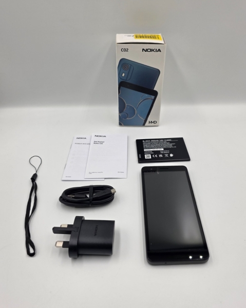 Nokia C02 4G Smartphone 5,45″ 2GB 32GB Dual SIM Android 12 anthrazit #2