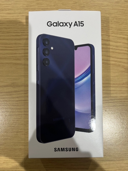 Samsung Galaxy A15 128GB Dual Sim LTE 4G entsperrt Smartphone blau schwarz – versiegelt