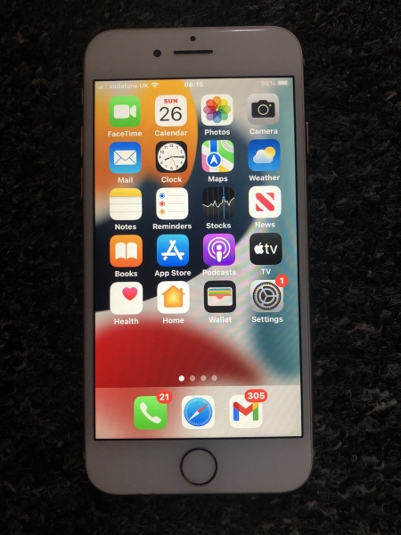 Neuwertiges iPhone 8 roségold 64GB entsperrt Smartphone nur 65£