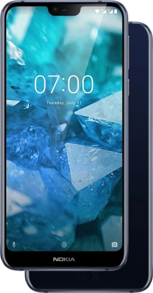 Nokia 7.1 Smartphone 64GB 12 MP Android HDR10-Display blau