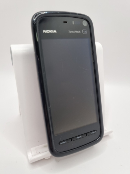 Nokia XpressMusic 5800 schwarz orange Netzwerk 81MB 3,2″ 3,2MP Symbian Smartphone