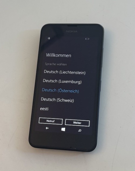 Nokia Lumia 635 RM-974 Black O2 Network 8GB 4.5″ 5MP 1GB RAM Windows Smartphone