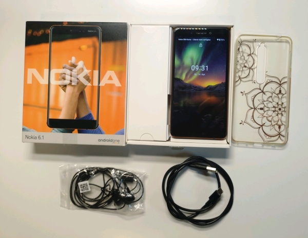 Nokia 6.1 Android Smartphone 32GB 5.5″ 16MP – Model TA-1043 – Touchpanel Defekt!