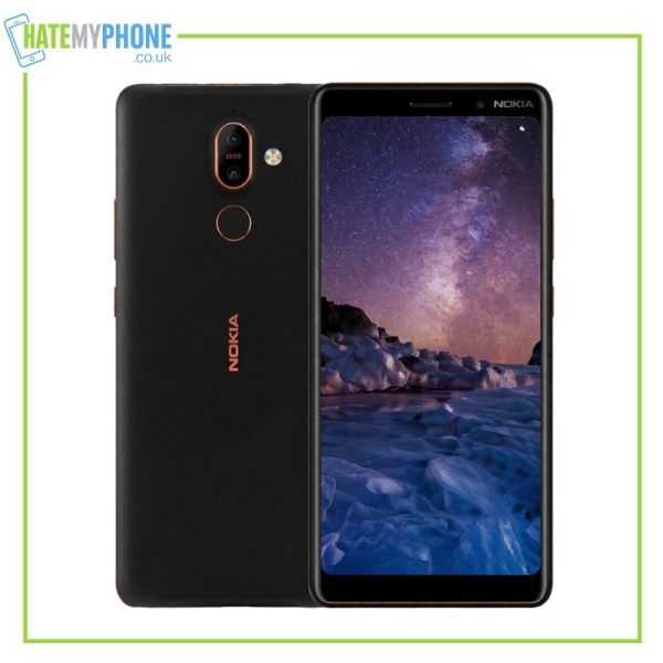 Nokia 7 Plus schwarz entsperrt 64GB 6,0″ 4GB Dual Kamera Android Smartphone