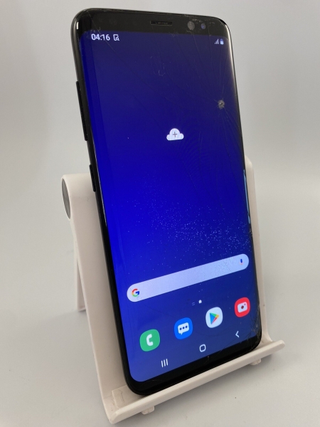 Samsung Galaxy S8 G950F schwarz entsperrt 64GB 5,8″ 12MP Android Smartphone gesprungen
