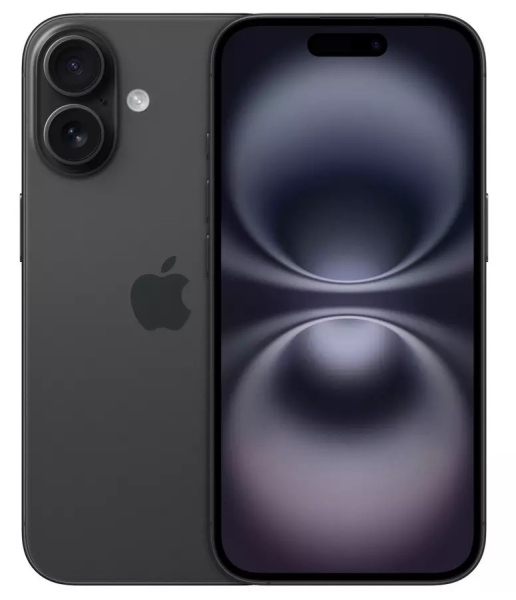 Apple iPhone 16 5G Smartphone 6,1″ Handy SIM frei 128GB schwarz MYE73QN/A