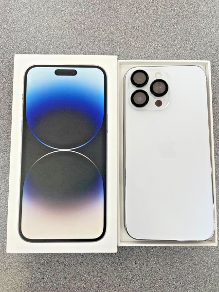 Aapple iPhone 14 Pro Max 128GB entsperrt Smartphone weiß 96% Akku – eSIM