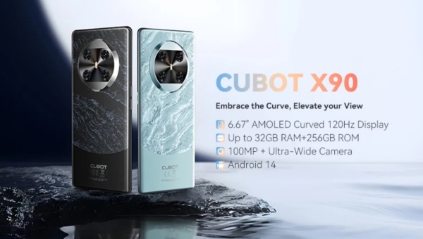 Cubot X90 32+256GB grün entsperrt DualSim 100MP NFC Android 14 Smartphone