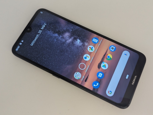 Nokia 3.2 Schwarz 16GB Dual SIM Android 11 LTE 4G Smartphone TA-1156