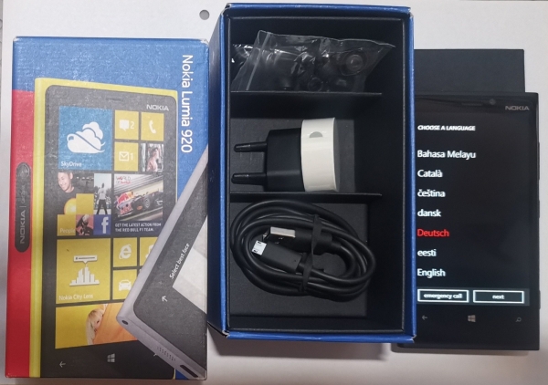 Nokia Lumia 920 – Windows Smartphone – unbenutzt / wie neu – mit OVP