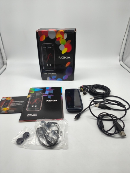 Nokia XpressMusic 5800 – schwarz (Ohne Simlock) Smartphone #639
