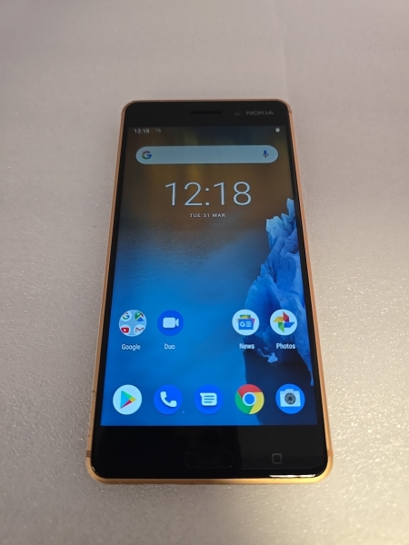 Nokia 6 32GB entsperrt Kupfer 3GB 5,5″ 16MP Android Smartphone.  (DK061)