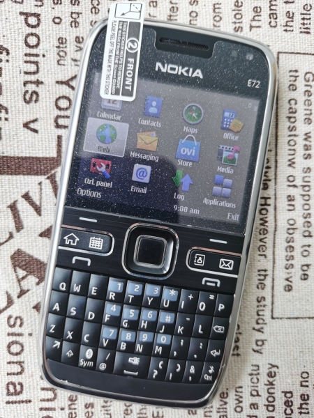 Nokia E Series E72 – Black (Unlocked) Smartphone
