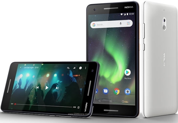 Nokia 2.1 Smartphone weiß 8GB 1GB RAM entsperrt Android Handy TA-1092