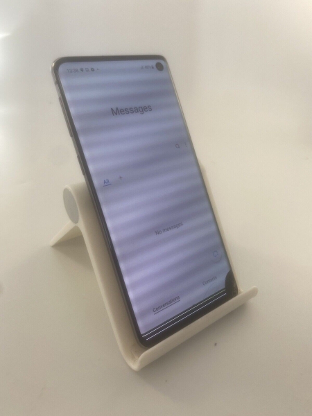 Riss Samsung Galaxy S10 G973F 128GB entsperrt schwarz Android Smartphone – lesen #E