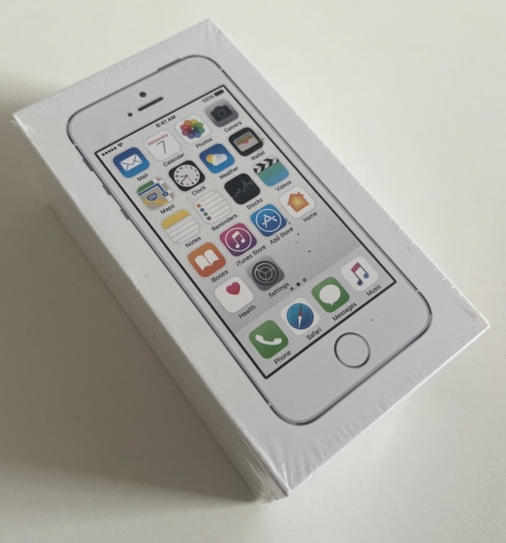 New Sealed Old Stock Apple iPhone 5S – UK Model – Rare iOS 10