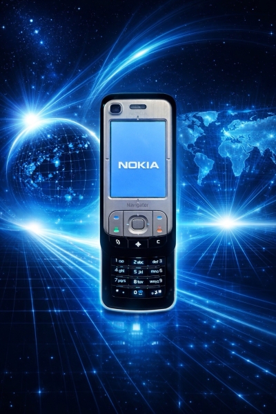 Nokia  6110 navigator- Schwarz (Ohne Simlock) Smartphone