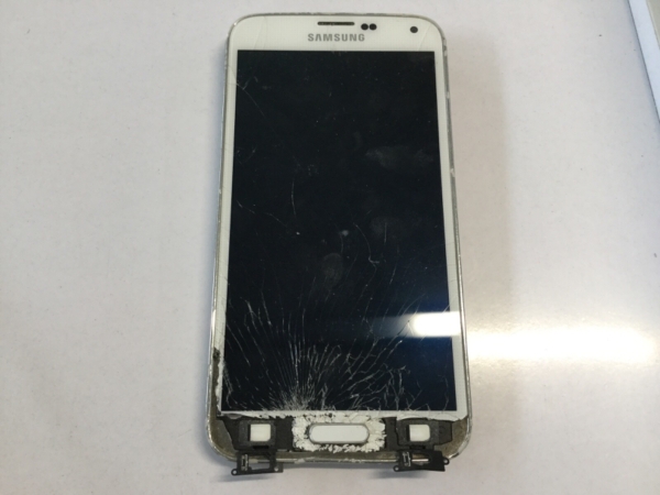 Samsung Galaxy S5 – 16GB – Shimmery White, nur Ersatzteile