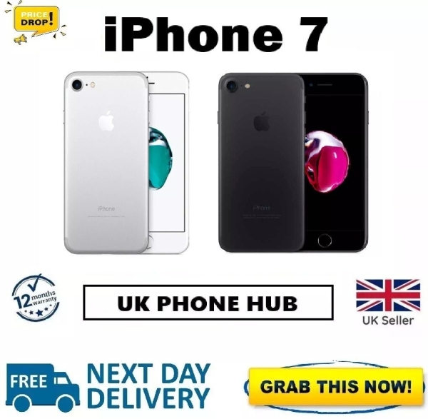 Neu iPhone 7 32GB 128GB entsperrt Smartphone makelloser Zustand mit Box