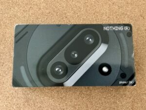 Nothing Phone (3a) 6,77″ Smartphone entsperrt 12GB Ram 256GB 120Hz blau