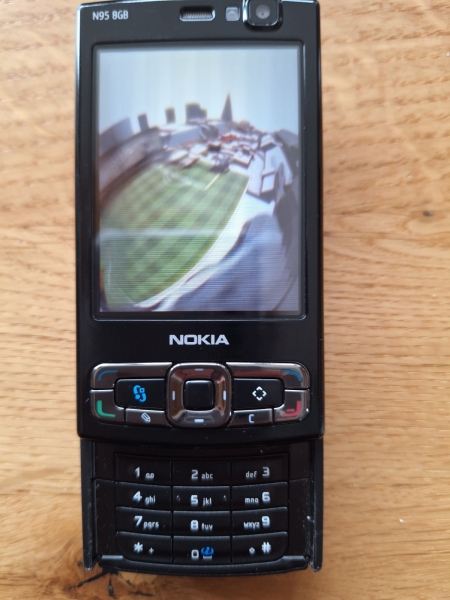 Nokia N95 8GB Schwarz Smartphone Ohne Simlock Orginal Verpackt. Wie Neu